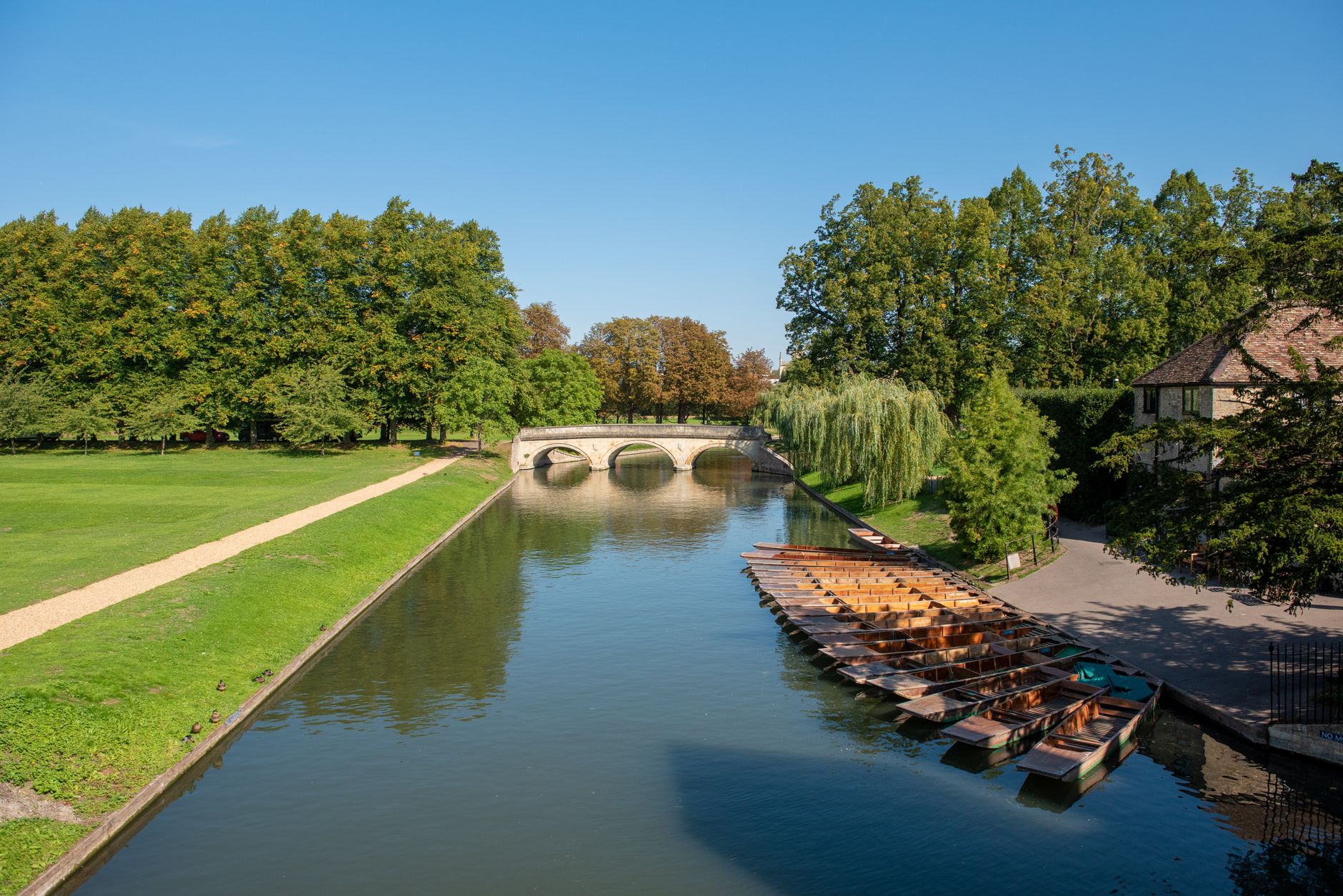 The Grand River through Cambridge, Ontario, near Cambridge Tennis Club