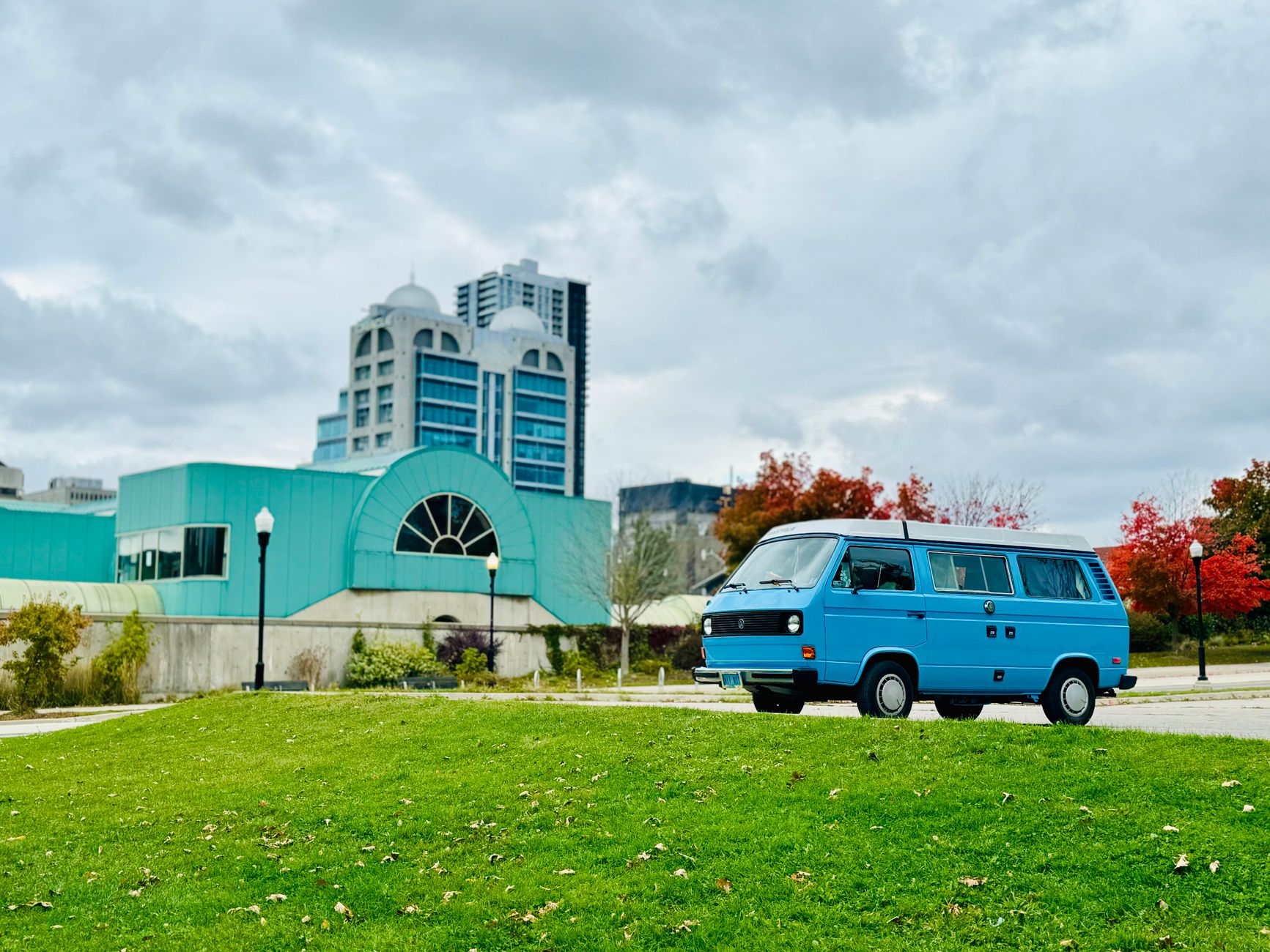 A leafy Mississauga park, the kind of setting near Springfield Tennis Club