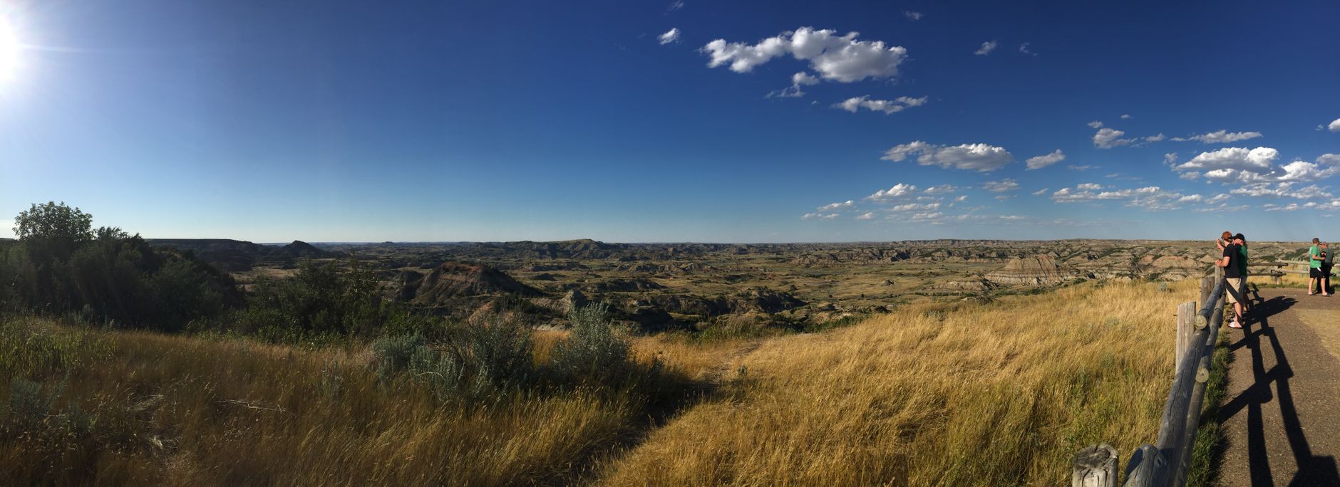 Prairie badlands around Medicine Hat in southern Alberta, near the Medicine Hat Tennis Club
