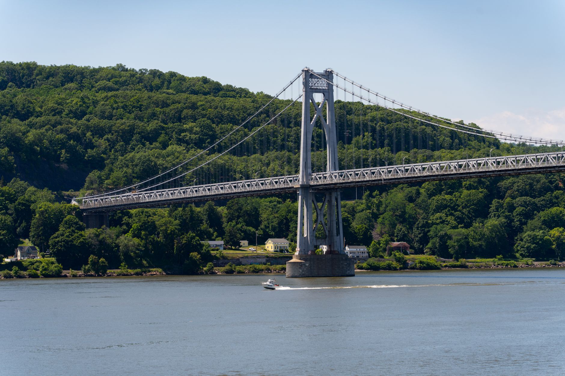 A Hudson Valley autumn setting near Yonkers, representative of the area around Court 16's Ridge Hill location