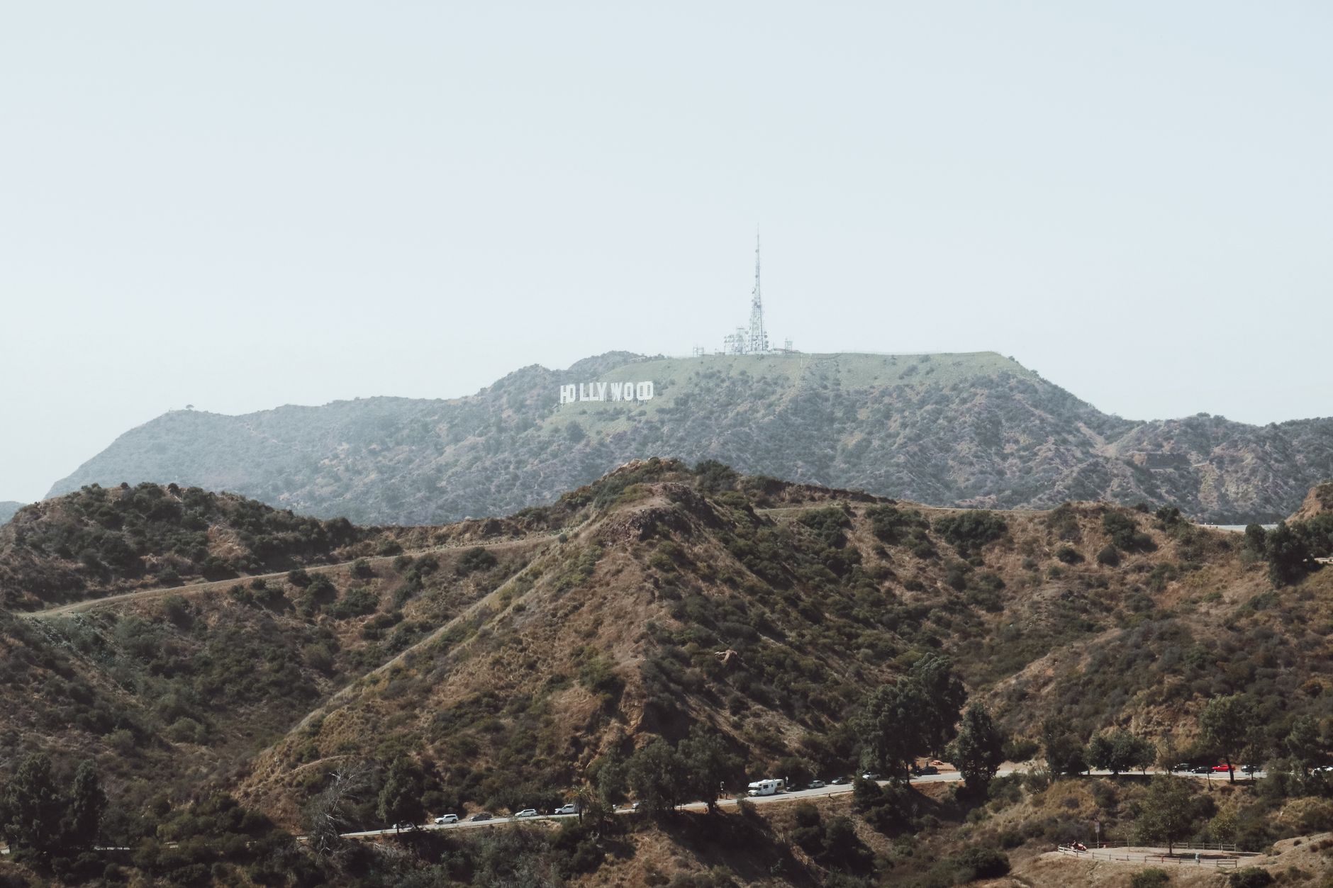 A South Los Angeles city park near Baldwin Hills, the setting around Rancho Cienega's courts